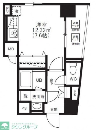 フォレストヒルズ立川の物件間取画像